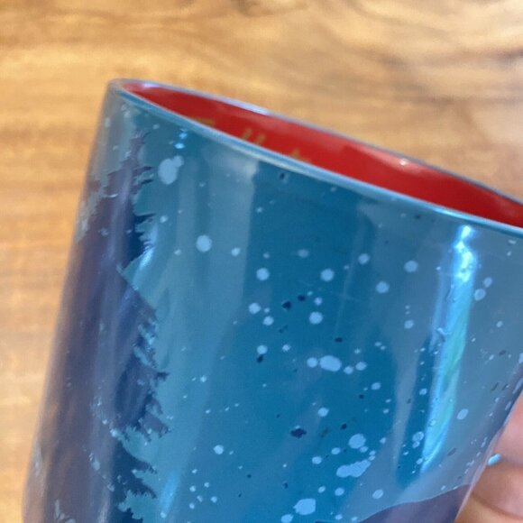 Tim Hortons Bears Limited Edition No. 017  Ceramic Coffee Mug 2017 Blue And Red - Picture 7 of 14